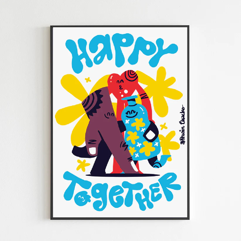 Artprint - Ashwin Chacko - Happy Together