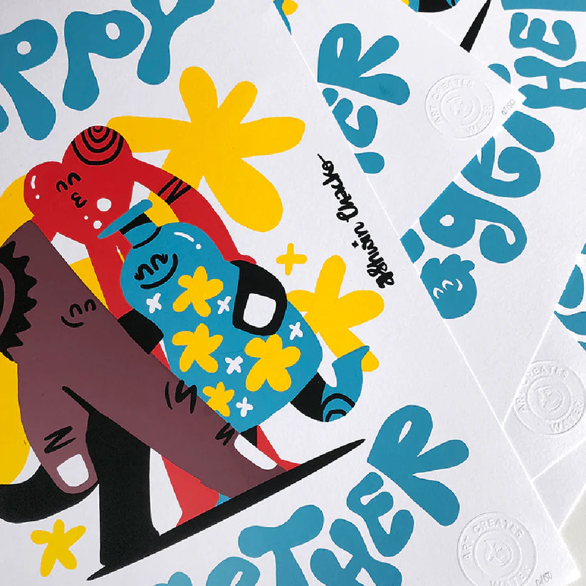 Artprint - Ashwin Chacko - Happy Together