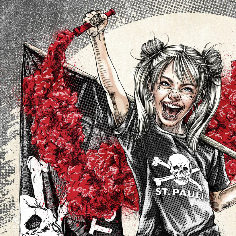 Artprint SutoSuto - FC St. Pauli Aufstiegsprint 2024