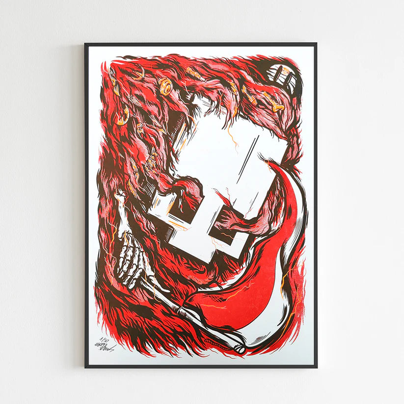 Artprint - Halbhand - The Waterskull