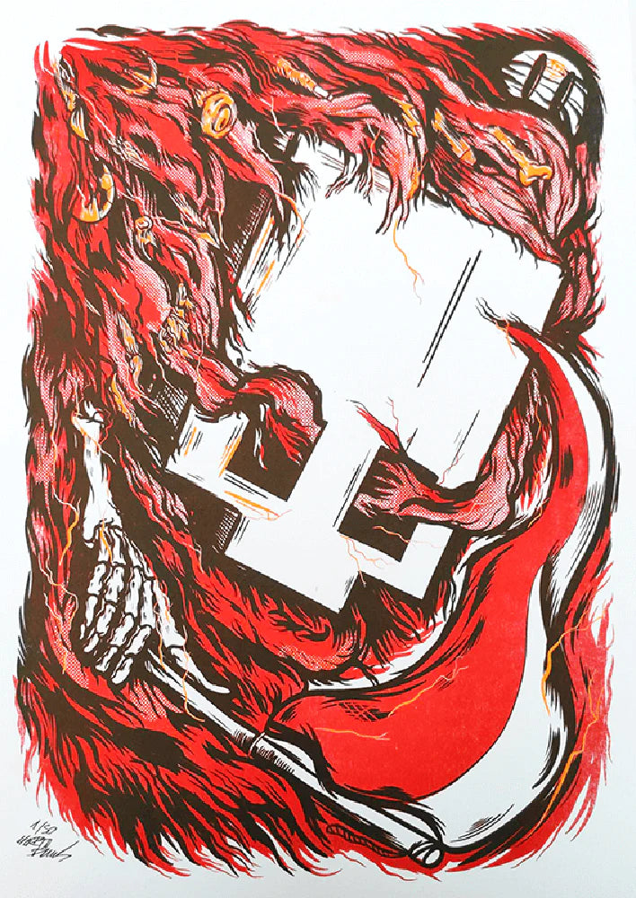 Artprint - Halbhand - The Waterskull