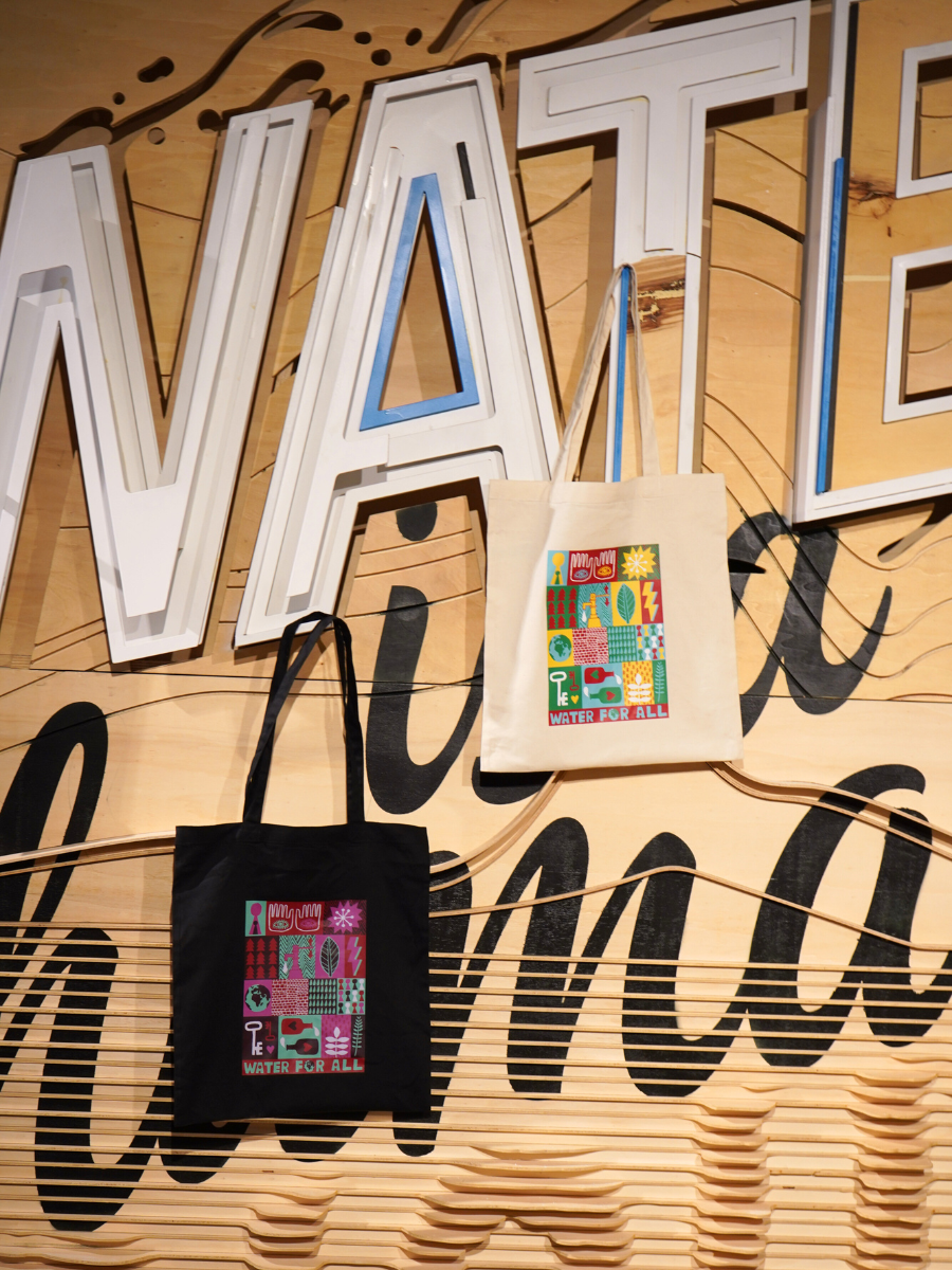 Jute Beutel by David Shillinglaw Schwarz