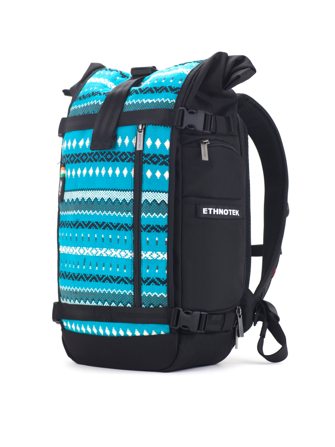Ethnotek Raja Tages-Rucksack L-30 Blau