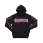 Hoodie Aguanista Schwarz-Pink