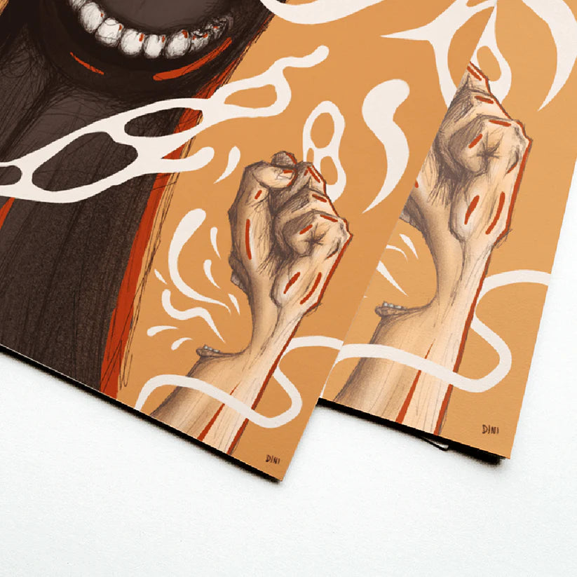 Artprint Mal Élevé - Alliance Antiraciste - Dini Wehking