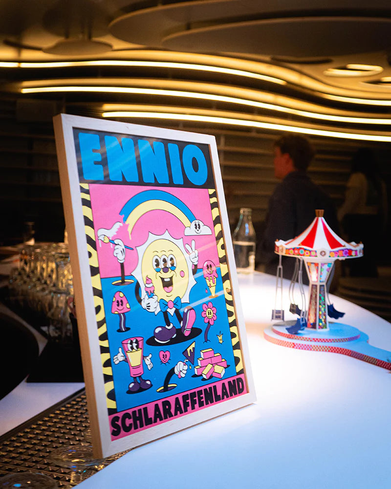 Artprint Ennio - Schlaraffenland - Yeye Weller