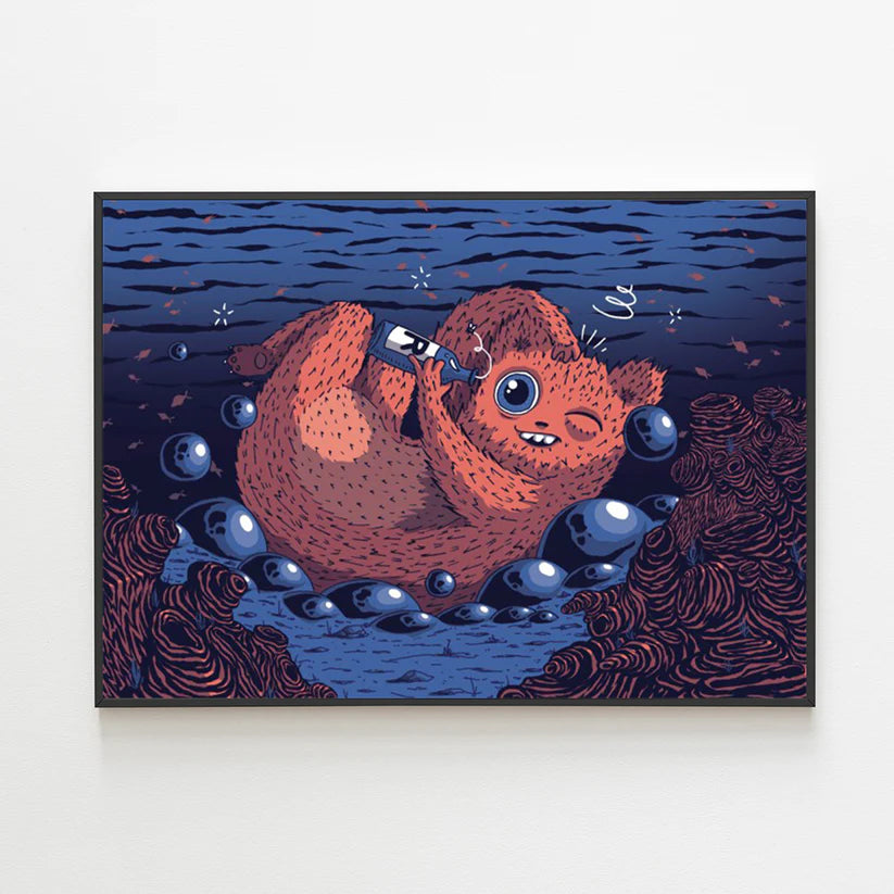 Artprint - Hyperraum - Volleer