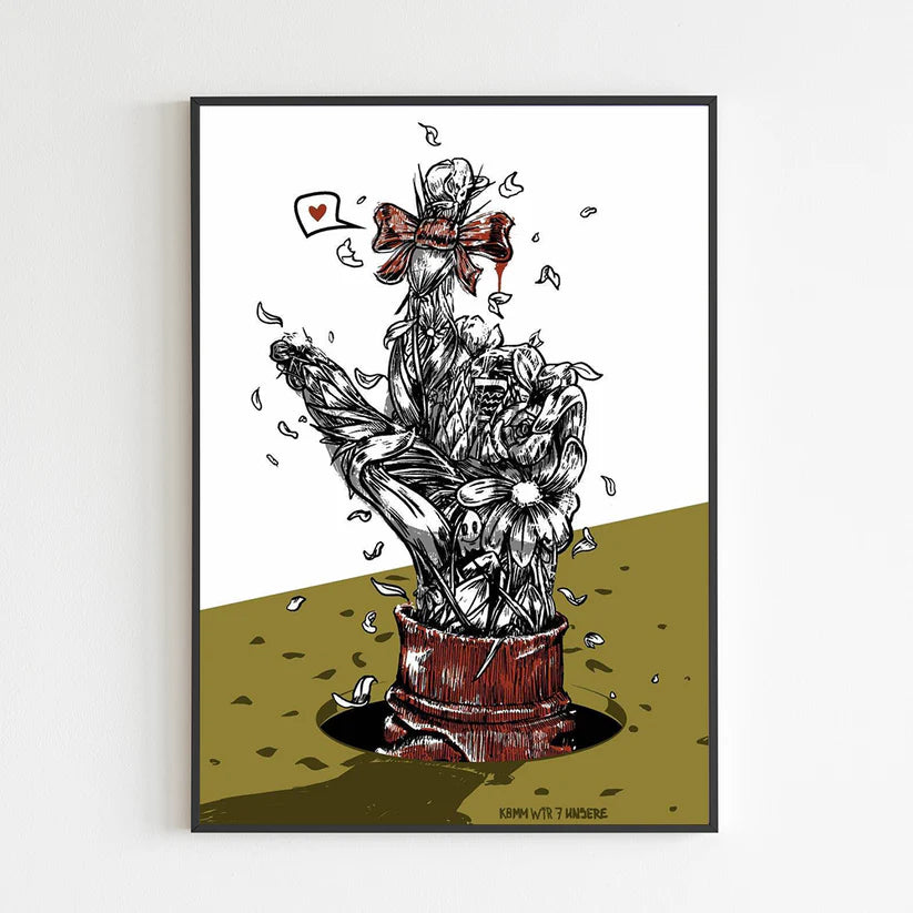 Artprint - Clueso - Erinnerungen - Rips1