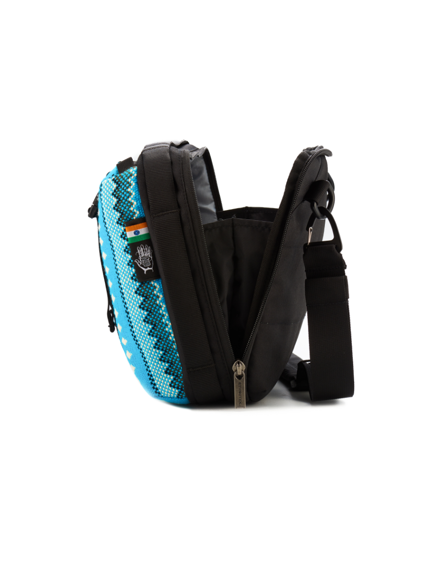 Tasche Ethnotek Somanya Sling 13 Blau