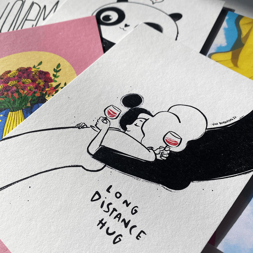 Postkarten Lovemail 5er Bundle