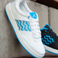 all Viva con Agua Sneaker in Weiß und Blau