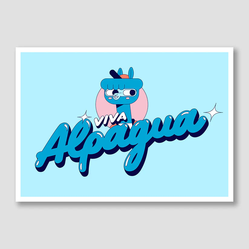 Postkarten Alpagua im 4er Bundle