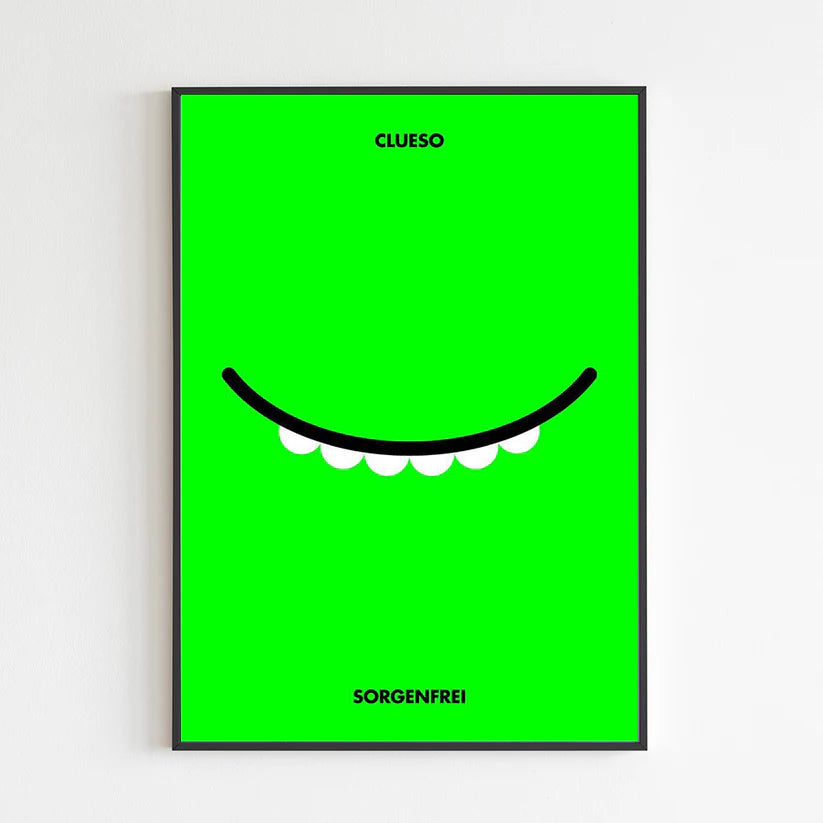 Artprint - Clueso - Sorgenfrei - Rocket & Wink
