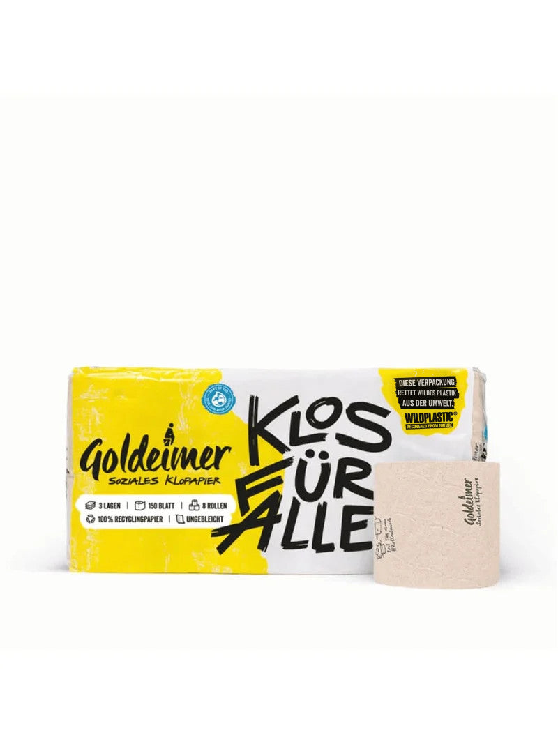 Goldeimer - soziales Klopapier