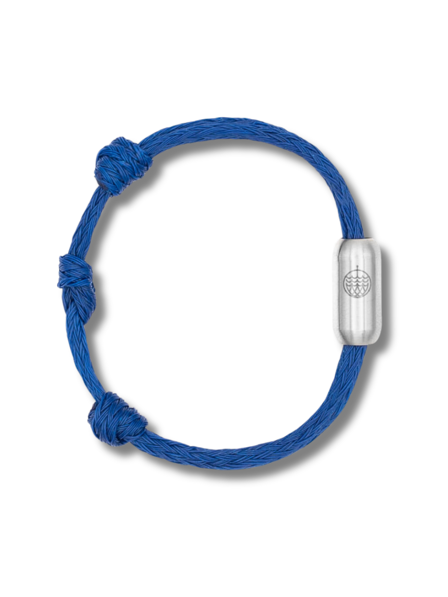 Armband Fischernetz Dunkelblau